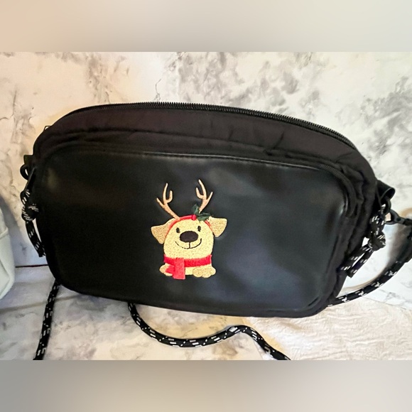 Thirty One Purses - Classic Sling Bag and All Zipped Up Crossbody  Holiday Chris - Picture 2 of 4